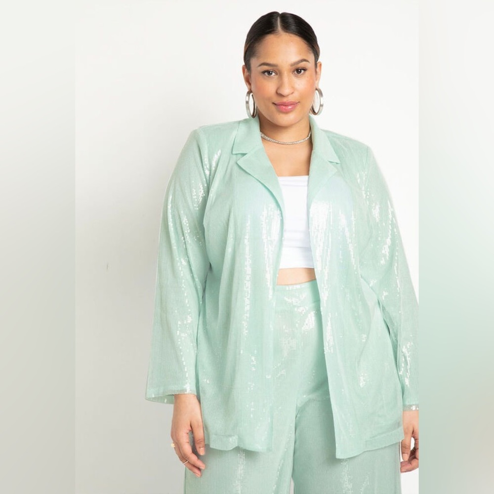 COPY - Eloquii Sequin Blazer